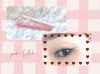ピンク×ホワイトライナーでうるっと可愛い目元に♡